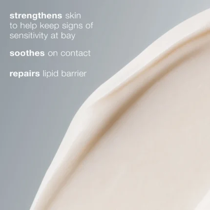 stabilizing repair cream texture: strengthens skin, soothes on contact, repairs lipid barrier